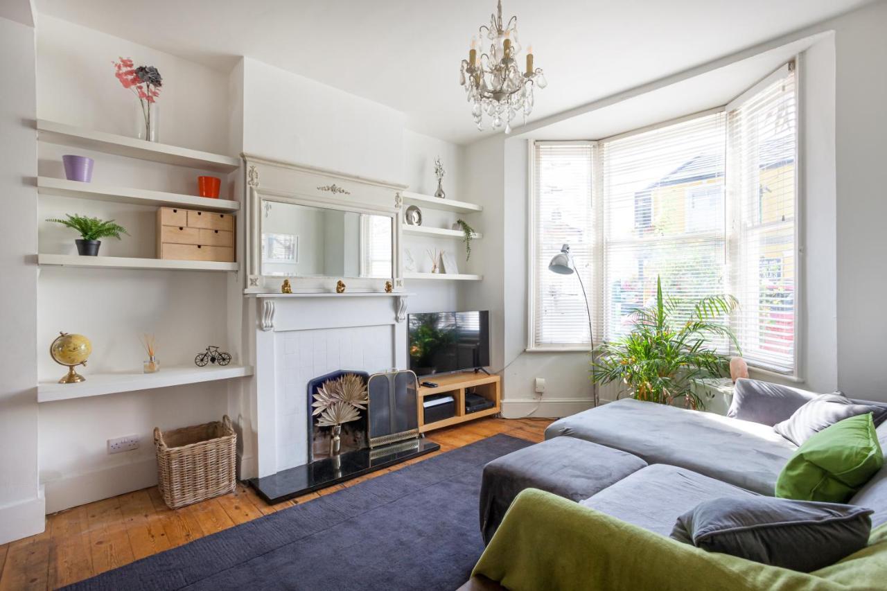 King Bd, Spacious 4Bd Victorian In Hove, 5 Mins From Beach! Villa Exterior foto