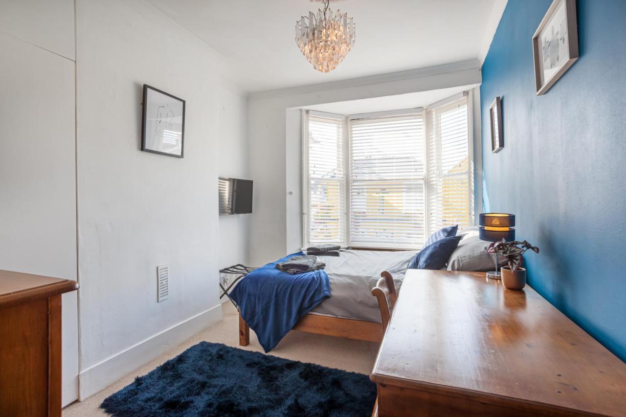 King Bd, Spacious 4Bd Victorian In Hove, 5 Mins From Beach! Villa Exterior foto